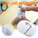 Plastic bag sealer machine