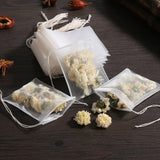 100 Pcs Disposable Tea Bags with String