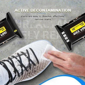 Instant Shoe Cleaner Wipes: Deep Clean in Seconds