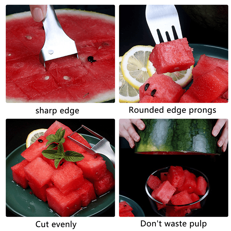 2 In 1 Watermelon Slicer Fork