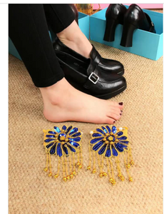 pack of 2 Fashion rhinestone anklet