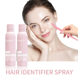 face hair identify Spray