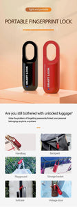 M01 Safe And Reliable Luggage Touch Smart Fingerprint Padlock