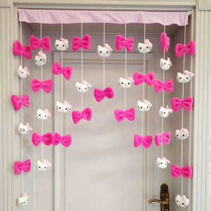 Cute Sweet Bow Shaped Curtain for Living Room