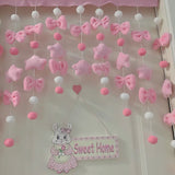 Cute Sweet Bow Shaped Curtain for Living Room