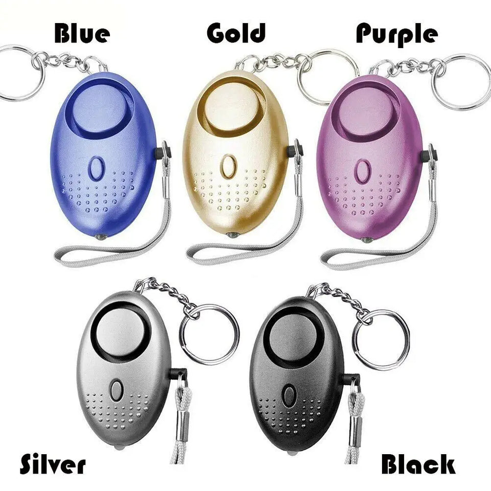 Keyring with LED Lighting personal security Alarm