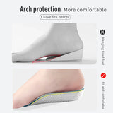 Arch Support Height Increase Insoles (Height 1.4inch (3.5cm)