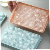 33 Grids Large Round Sphere Ice Mould Cube Tray ( PACK OF 2 )