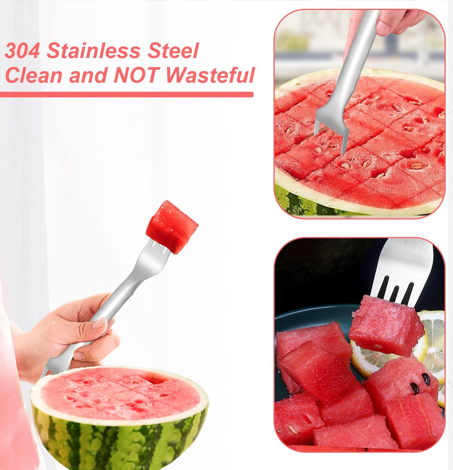 2 In 1 Watermelon Slicer Fork